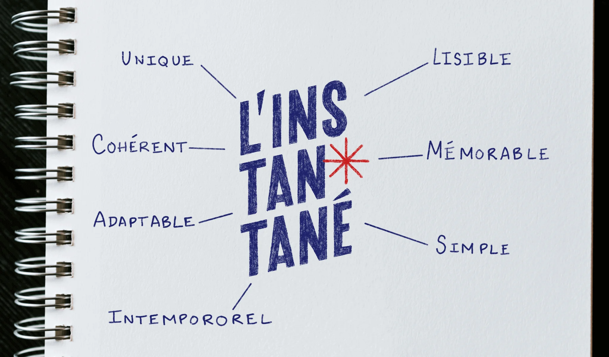 Marie de cap letter indique sur cette photo tout l'impact qu'un logo peu avoir, il est unique, lisible, mémorable, cohérent, adaptable, intemporel, simple
