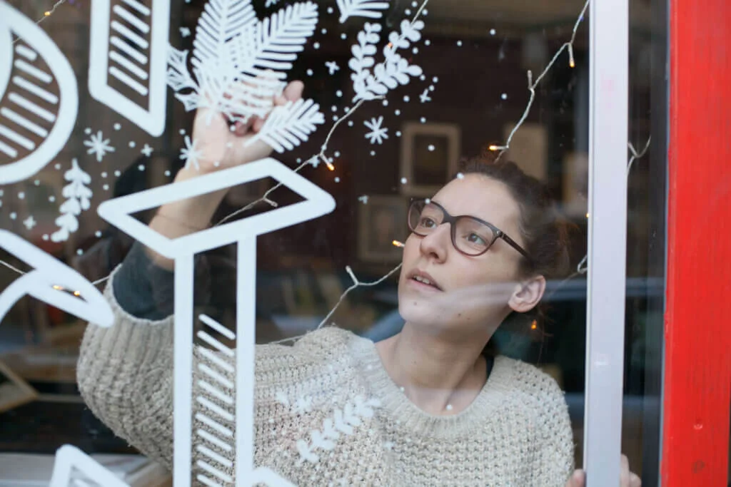 vitrine de noël